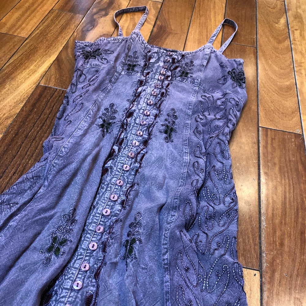 Boutique purple maxi dress
